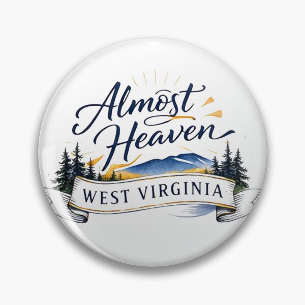 Item preview, Almost Heaven West Virginia designed and sold by TKimerer.