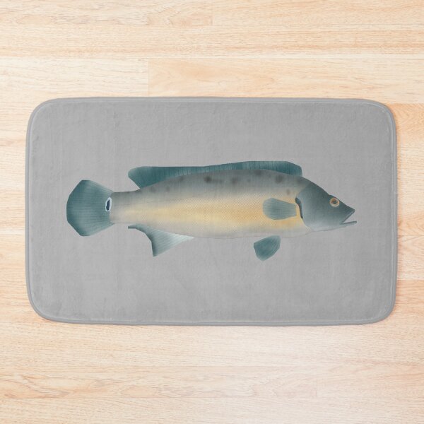 Item preview, Lateral Striped Pike Cichlid designed and sold by fishfolkart.