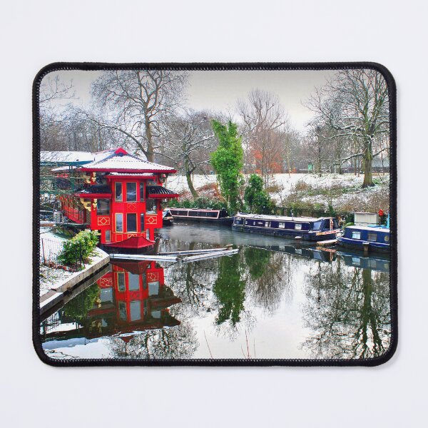 Item preview, Narrow Boats Regent's Canal London UK designed and sold by AndyEvansPhotos.
