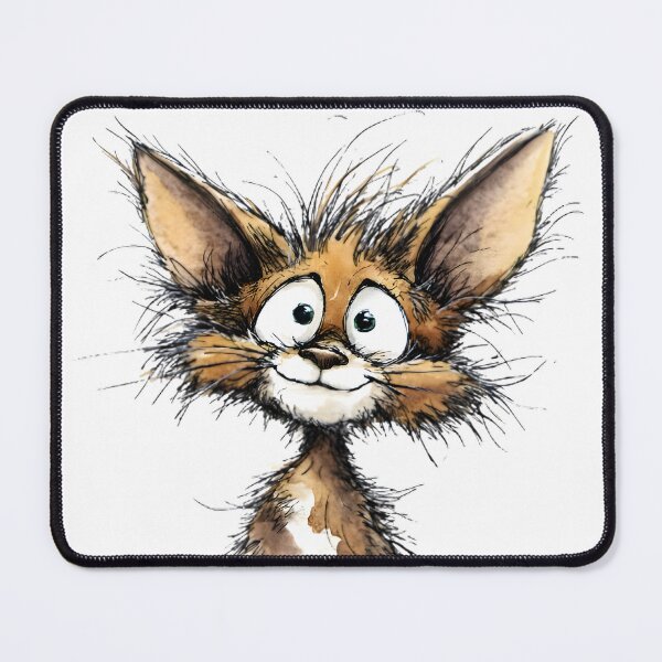 Item preview, Happy Funny Cat designed and sold by Retro Whimsy.