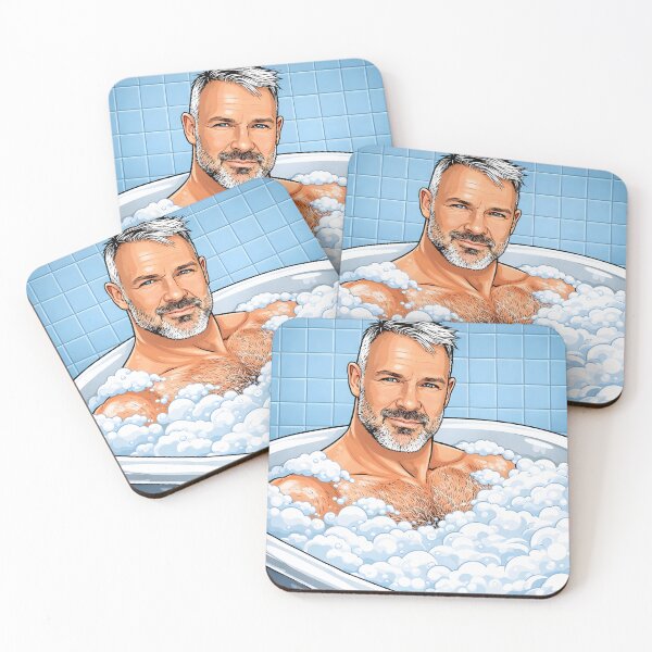 Item preview, Daddy Bear Bath designed and sold by Leatherandsmoke.