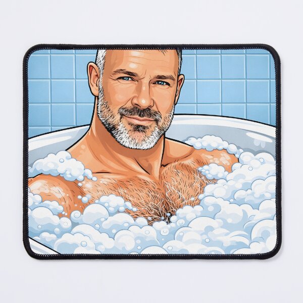 Item preview, Daddy Bear Bath designed and sold by Leatherandsmoke.