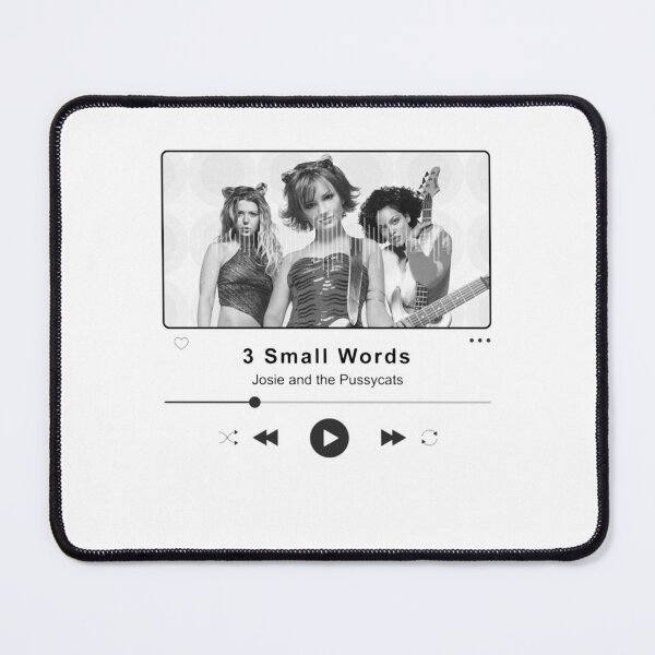 Item preview, Three Small Words - Josie And The Pussycats Music Player Illustrations designed and sold by brocalamity.