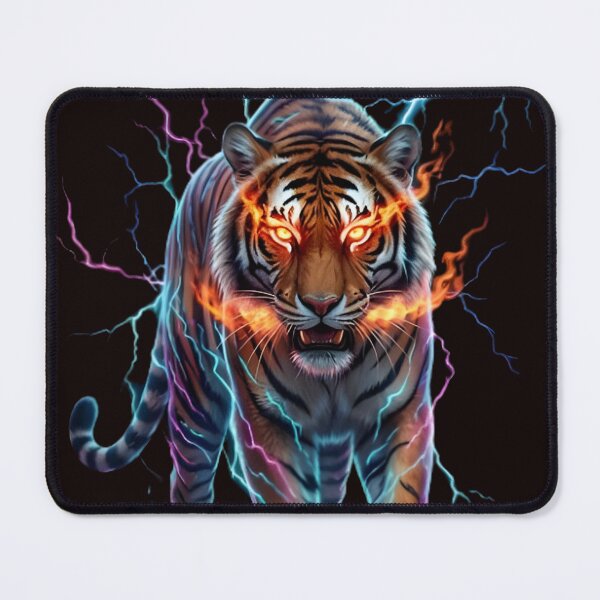 Item preview, Electric Thunder Tiger with Fire Eyes designed and sold by WalterAdd.