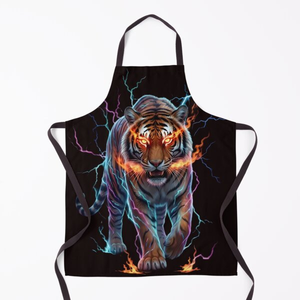 Item preview, Electric Thunder Tiger with Fire Eyes designed and sold by WalterAdd.