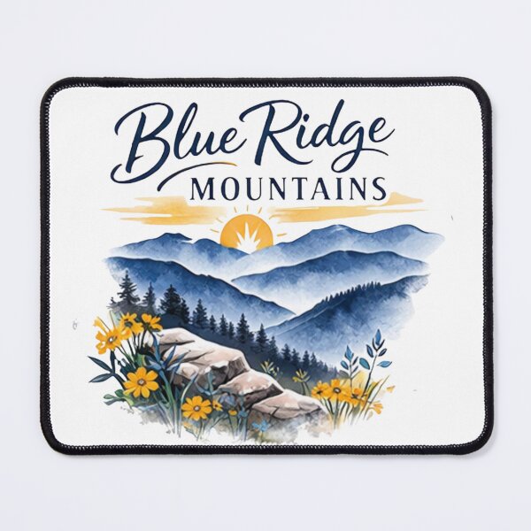 Item preview, Blue Ridge Mountain Watercolor Art designed and sold by TKimerer.