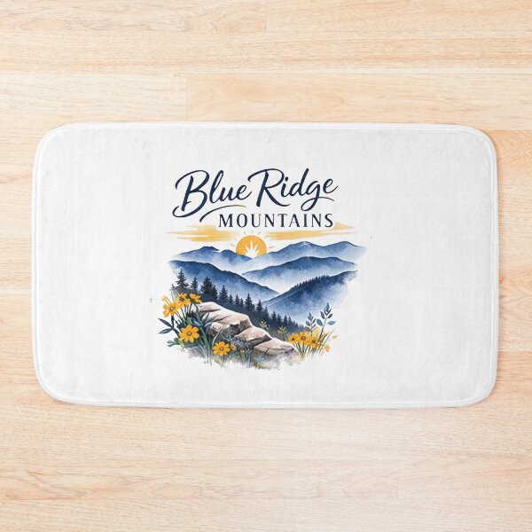 Item preview, Blue Ridge Mountain Watercolor Art designed and sold by TKimerer.