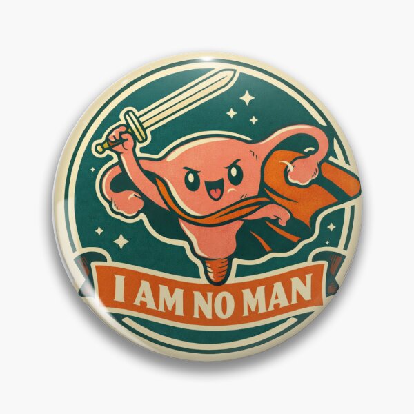 Item preview, I am no man; uterus edition designed and sold by LovallBubble.