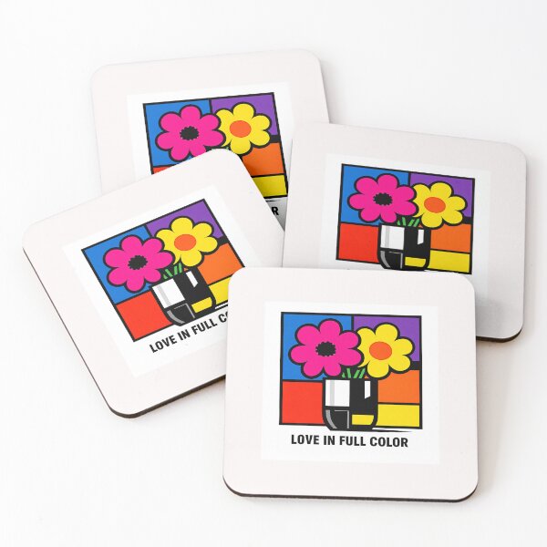 Item preview, Love in Full Color – Some Bauhaus Floral Geometry designed and sold by Helios Be. Lavsh.