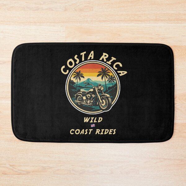 Item preview, Wild Coast Rides Costa Rica Motorcycle Shirt Tropical Beach Biker Adventure Tee designed and sold by Freki & Geri.