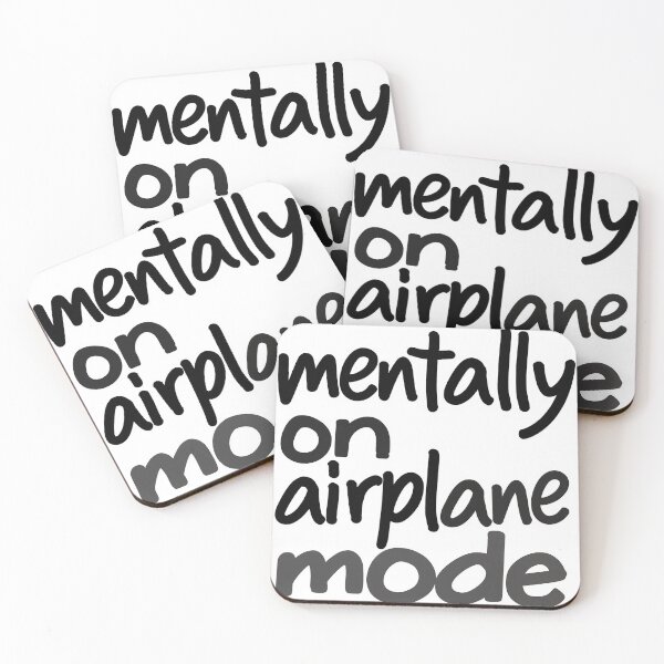 Item preview, Mentally on airplane mode designed and sold by EpicBoing.