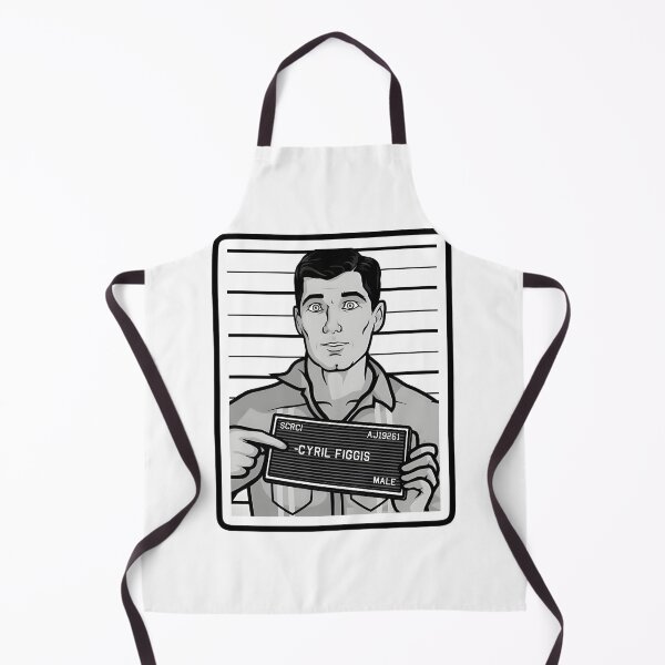 Item preview, TV Show Sterling Archer Police Prison Mug Shot Cyril Figgis Spy  designed and sold by BuyShirtsOnline.
