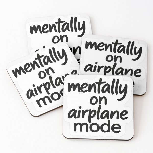 Item preview, Mentally on airplane mode designed and sold by EpicBoing.