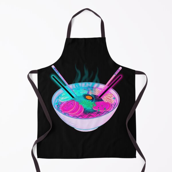 Item preview, Neon Ramen Bowl - Cyberpunk Japanese Food Art designed and sold by powersunlight.