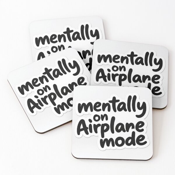 Item preview, Mentally on airplane mode designed and sold by EpicBoing.