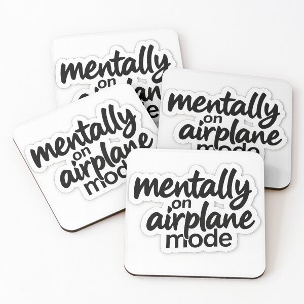 Item preview, Mentally on airplane mode designed and sold by EpicBoing.