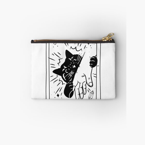 Item preview, Death Tarot Cat Card Design – Gothic Mystic Cat Tarot Illustration designed and sold by INSPIRELINE111.
