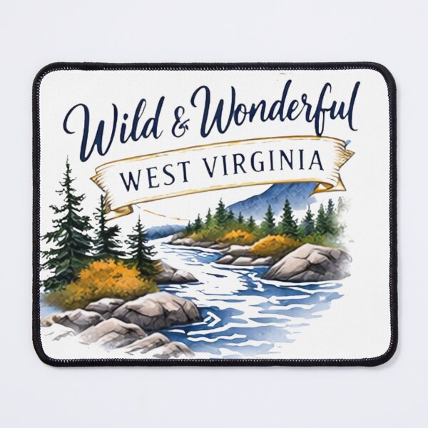 Item preview, Wild & Wonderful West Virginia Watercolor Art designed and sold by TKimerer.