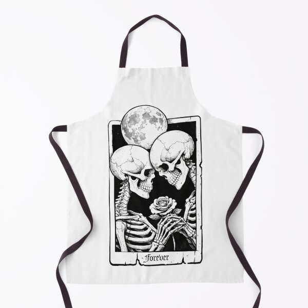 Item preview, Forever – Gothic Skeleton Romance Tarot Art designed and sold by HanaSky Studio.