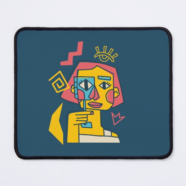 Item preview, Modern Cubism face designed and sold by Aminesnip.