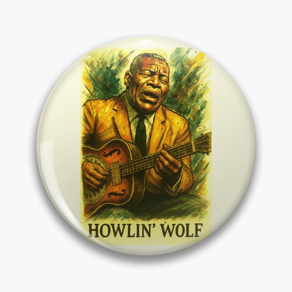 Item preview, Howlin Wolf - Chicago Blues Guitarist  designed and sold by Sarcastic designs.