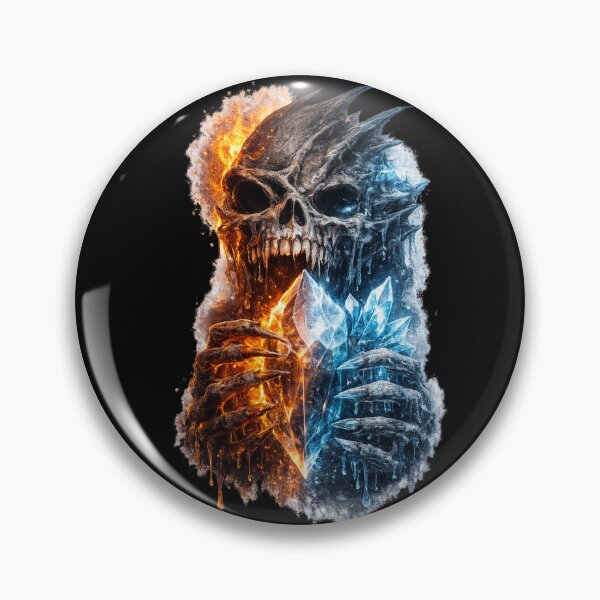 Item preview, Frozen Flame Skull designed and sold by TISOM1.