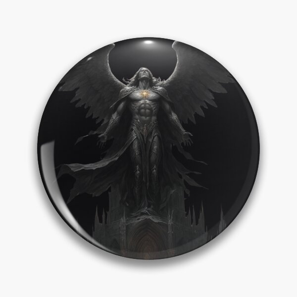 Item preview, The Morning Star's Descent — Dark Sacred Lucifer Art designed and sold by GeoWhimsy Studio.
