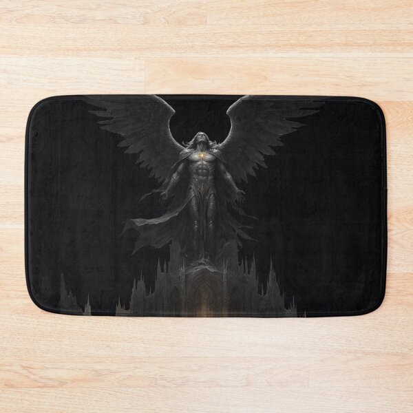 Item preview, The Morning Star's Descent — Dark Sacred Lucifer Art designed and sold by GeoWhimsy Studio.
