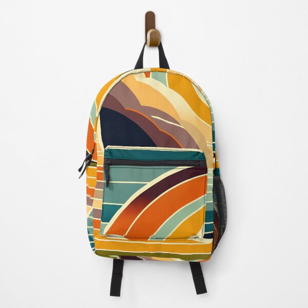 Item preview, Geometric Sun Over Mountain Lake designed and sold by InkSmithery.