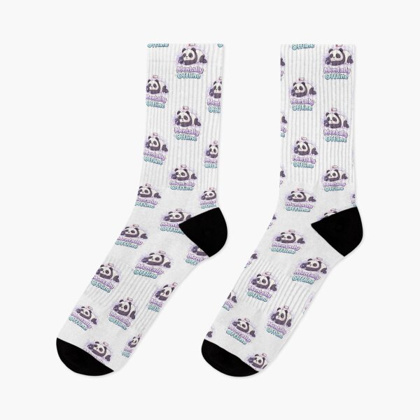 Item preview, Mentally Offline Panda – Low Battery Mood Cute Design designed and sold by GrindMoodShop.
