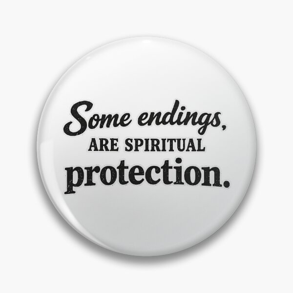 Item preview, Some Endings Are Spiritual Protection designed and sold by AlvelinaCP.