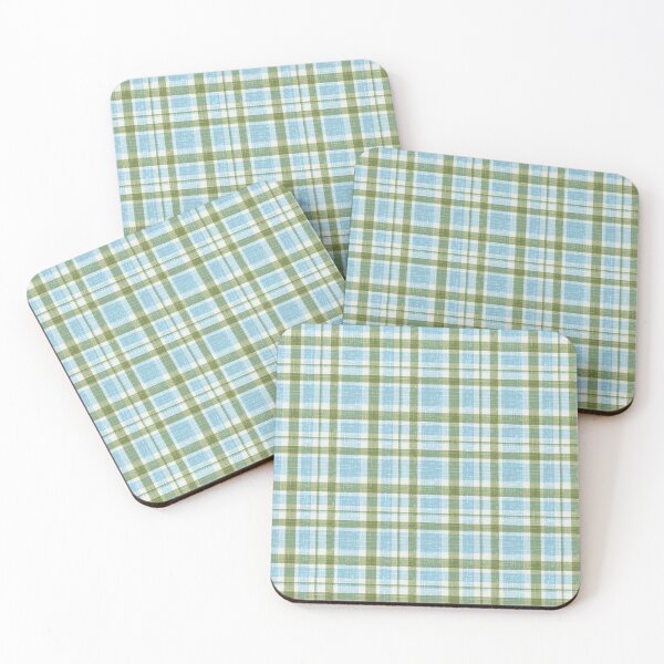 Item preview, Soft Tartan: Blue and Green Harmony designed and sold by Nekogobido.