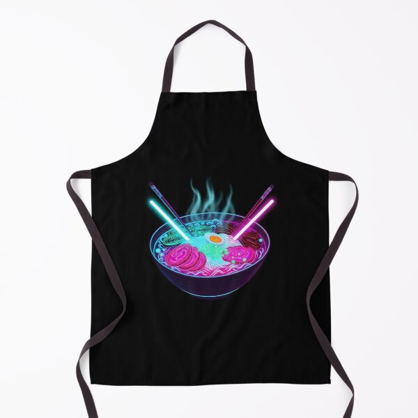 Item preview, Neon Ramen Bowl - Cyberpunk Japanese Food Art designed and sold by powersunlight.