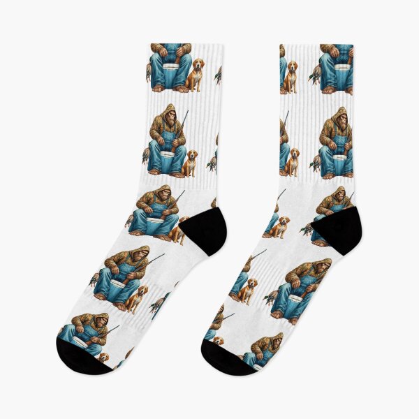 Item preview, Bigfoot  and Dog Hunting  designed and sold by TeeARTHY.