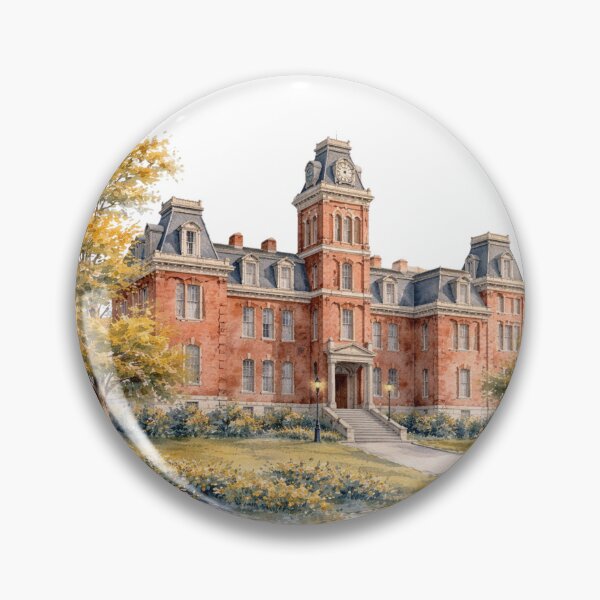 Item preview, WVU Woodburn Hall Watercolor designed and sold by TKimerer.