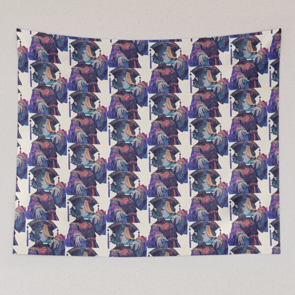 Item preview,  Cute Chinese Zombie Dark Aesthetic designed and sold by EchoWave11.