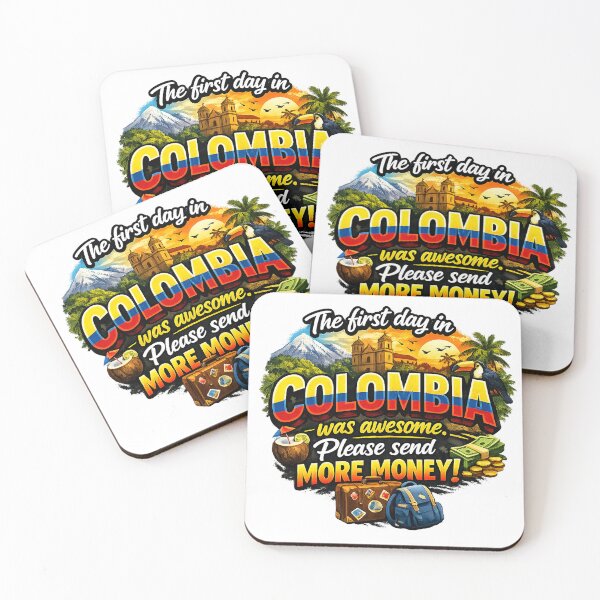 Item preview, Colombia Adventure Graphic Tee – Fun Unisex T-Shirt for Travelers designed and sold by MoolokaiApperal.