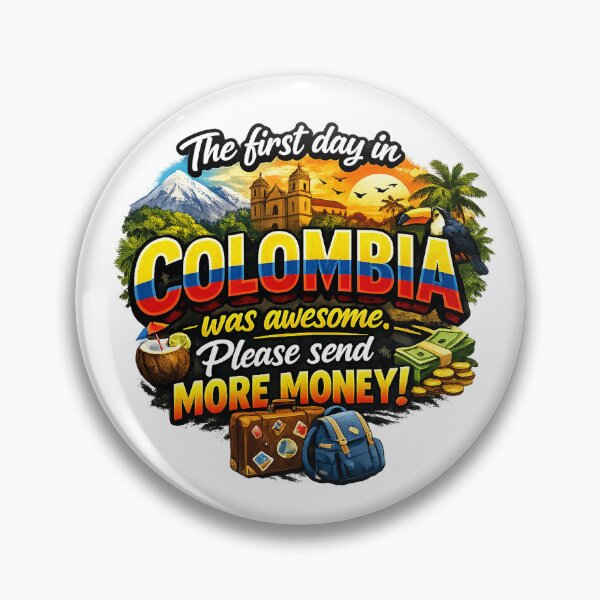 Item preview, Colombia Adventure Graphic Tee – Fun Unisex T-Shirt for Travelers designed and sold by MoolokaiApperal.
