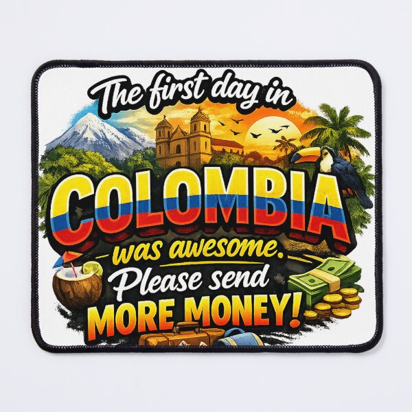 Item preview, Colombia Adventure Graphic Tee – Fun Unisex T-Shirt for Travelers designed and sold by MoolokaiApperal.