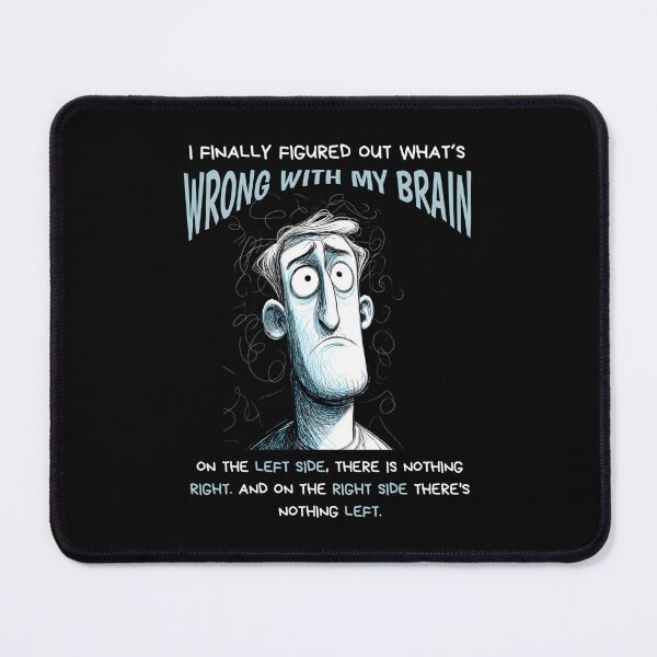 Item preview, Brain Joke Funny Tee designed and sold by Sketch-Shack.