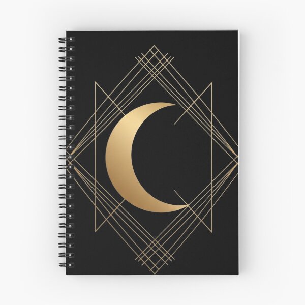 Item preview, Golden Celestial Crescent: Stars and Night Sky. designed and sold by mostafacasper12.