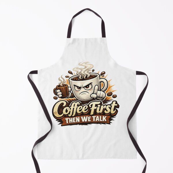 Item preview, Coffee First Then we Talk designed and sold by MoolokaiApperal.