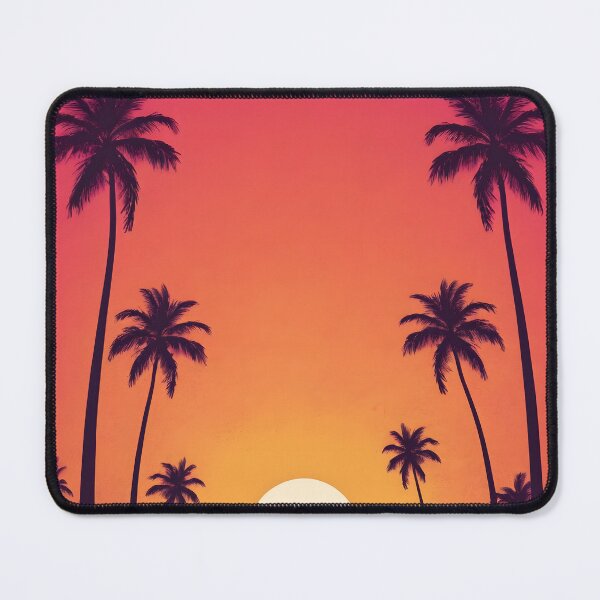 Item preview, Retro Sunset Palm Trees 80s Vintage Aesthetic - 13 designed and sold by RELAX STATION.