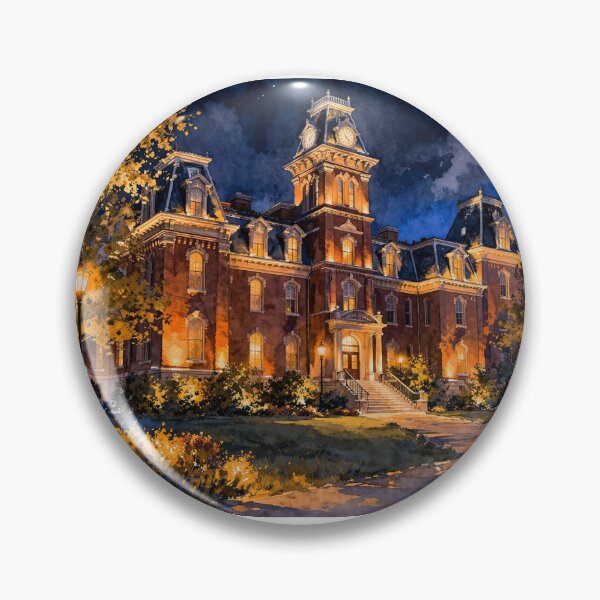 Item preview, Woodburn Hall at Night, West Virginia University  designed and sold by TKimerer.