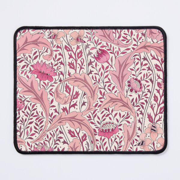 Item preview, William Morris Floral Pattern Pink designed and sold by maniacfitness.