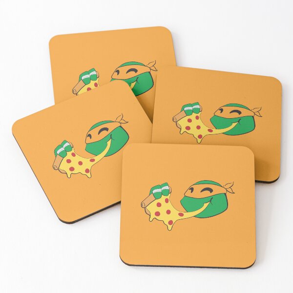 Item preview, TMNT Cheesy Pizza - Michelangelo  designed and sold by Little Spoop.
