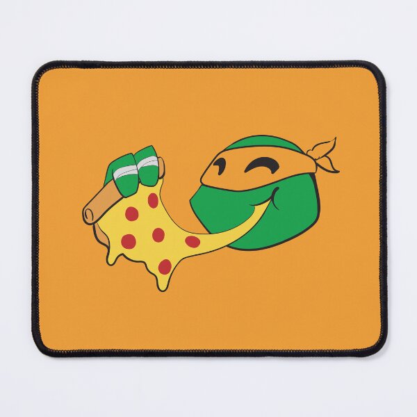 Item preview, TMNT Cheesy Pizza - Michelangelo designed and sold by Little Spoop.