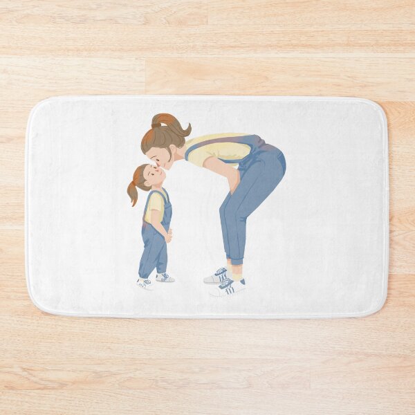 Artikelvorschau, Niedliche Illustration der Mutter-Kind-Liebe entworfen und verkauft von CozyMomDesigns.
