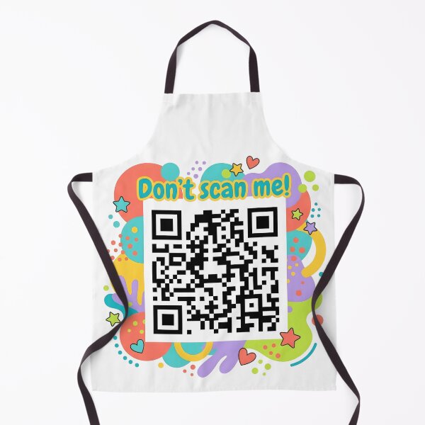 Item preview, Don't Scan Me QR Code Art | Mystery Interactive Design | Reverse Psychology Humor designed and sold by SergioMiklos.