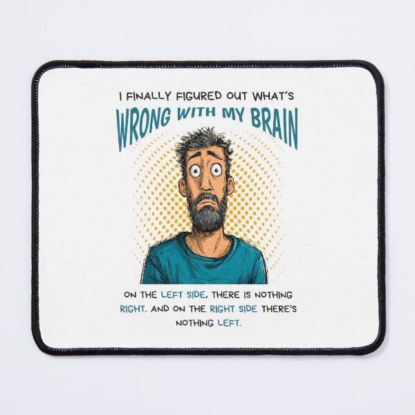 Item preview, Brain Joke Funny Tee designed and sold by Sketch-Shack.